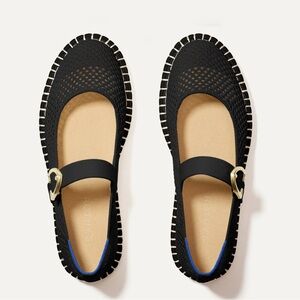 Rothy's The Espadrille Mary Jane - Black 8.5